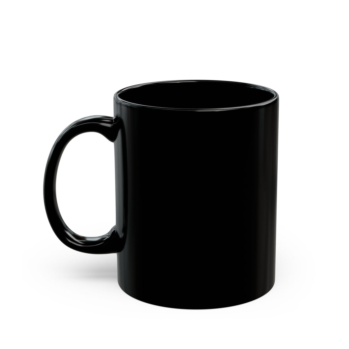 Elevate. Don't Replicate. Pink Block Black Ceramic Mug