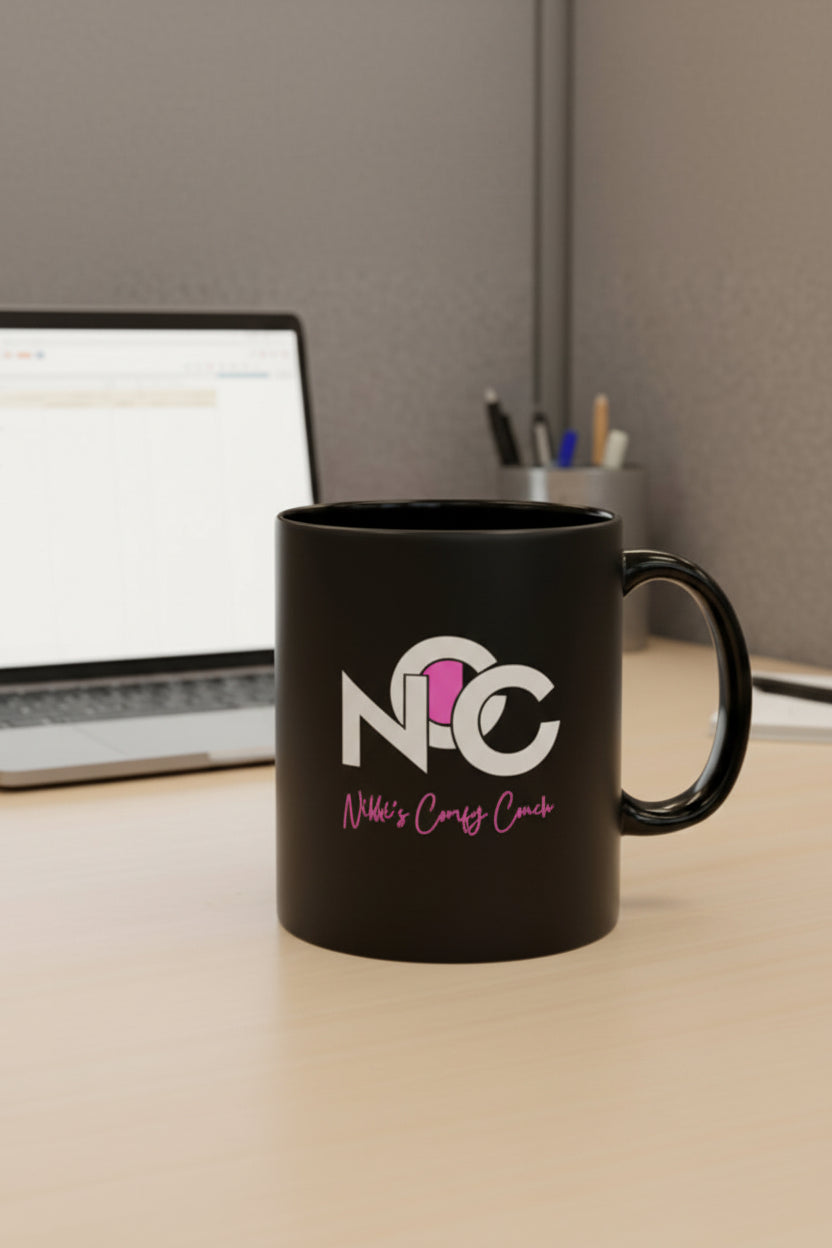 NCC Logo Black Mug (11oz)